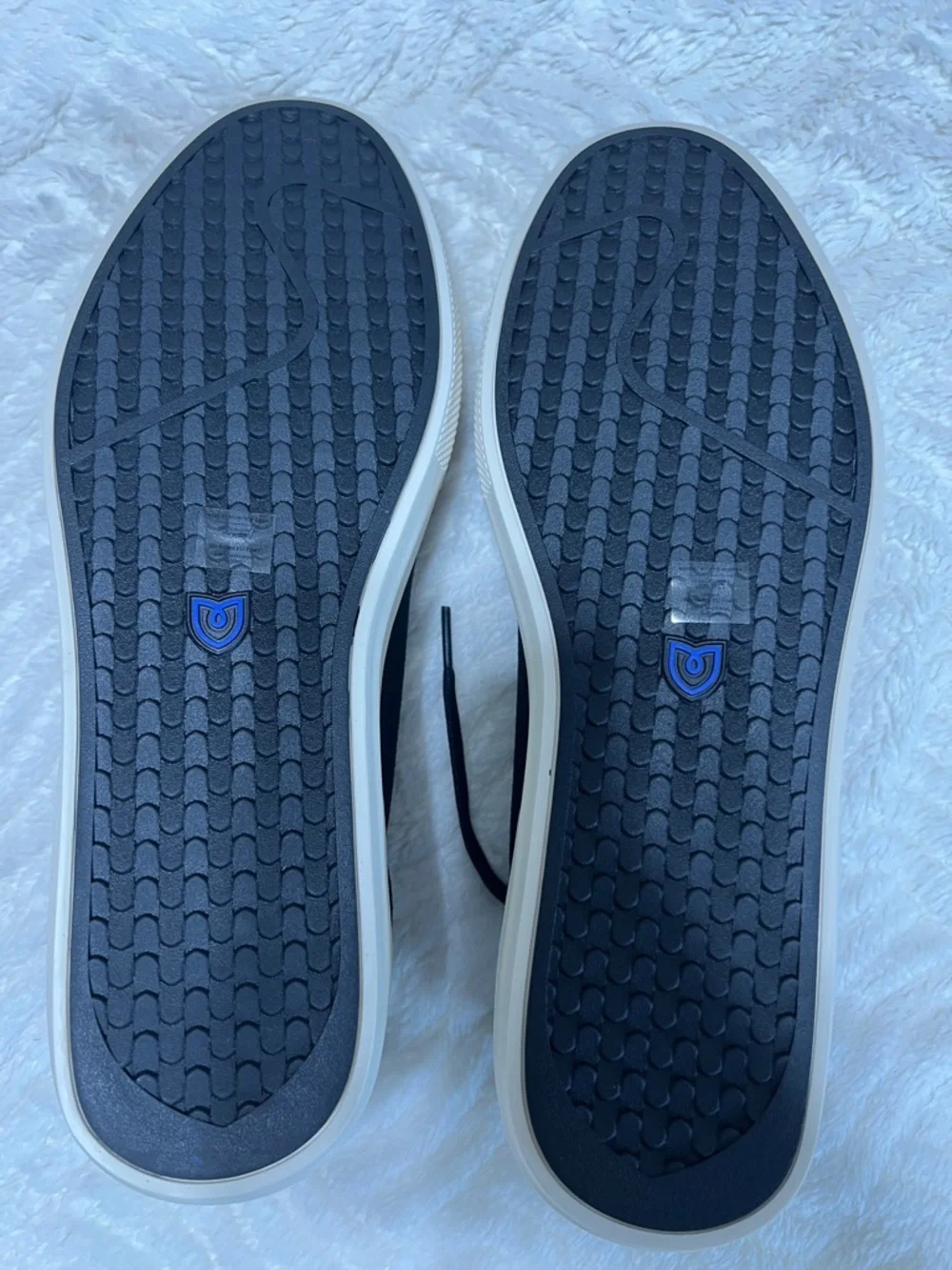 Rothy’s Men’s RS01 Sneaker Navy Blue Size 11.5 NIB Sustainable Knit Lace Up